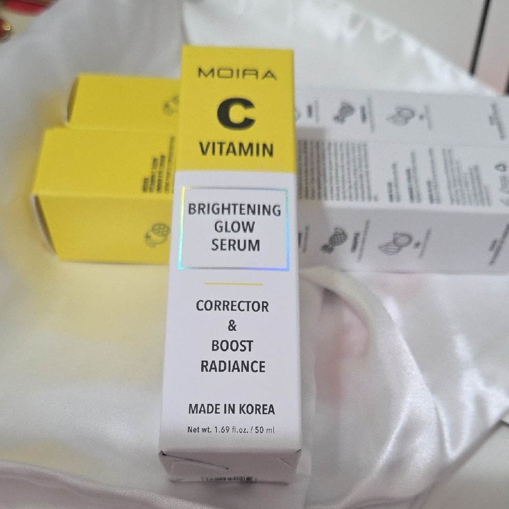 MOIRA Vitamin C Serum Brightening Glow 50ml Radiance Korean Skincare